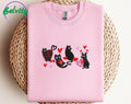 Love Cats Embroidered sweatshirt