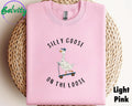 Silly Goose On the Loose Embroidered Sweatshirt
